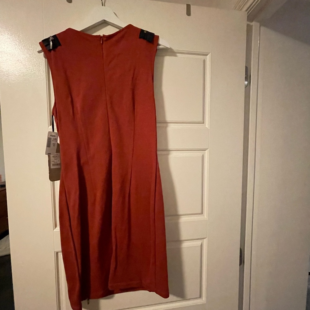 NEW with tags dress with cool zipper touches with tags size 42